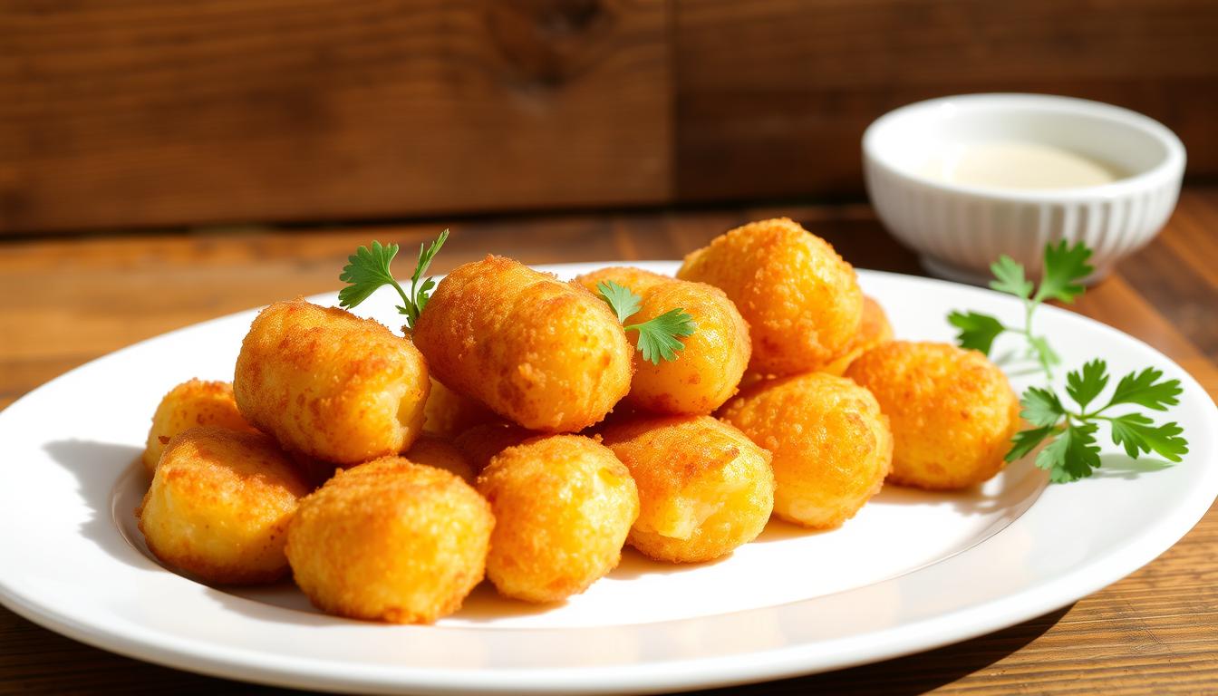 crispy potato croquettes