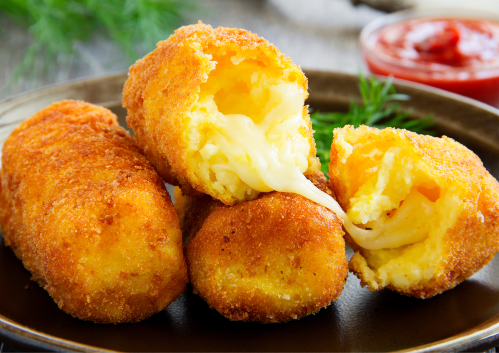 crispy potato croquettes