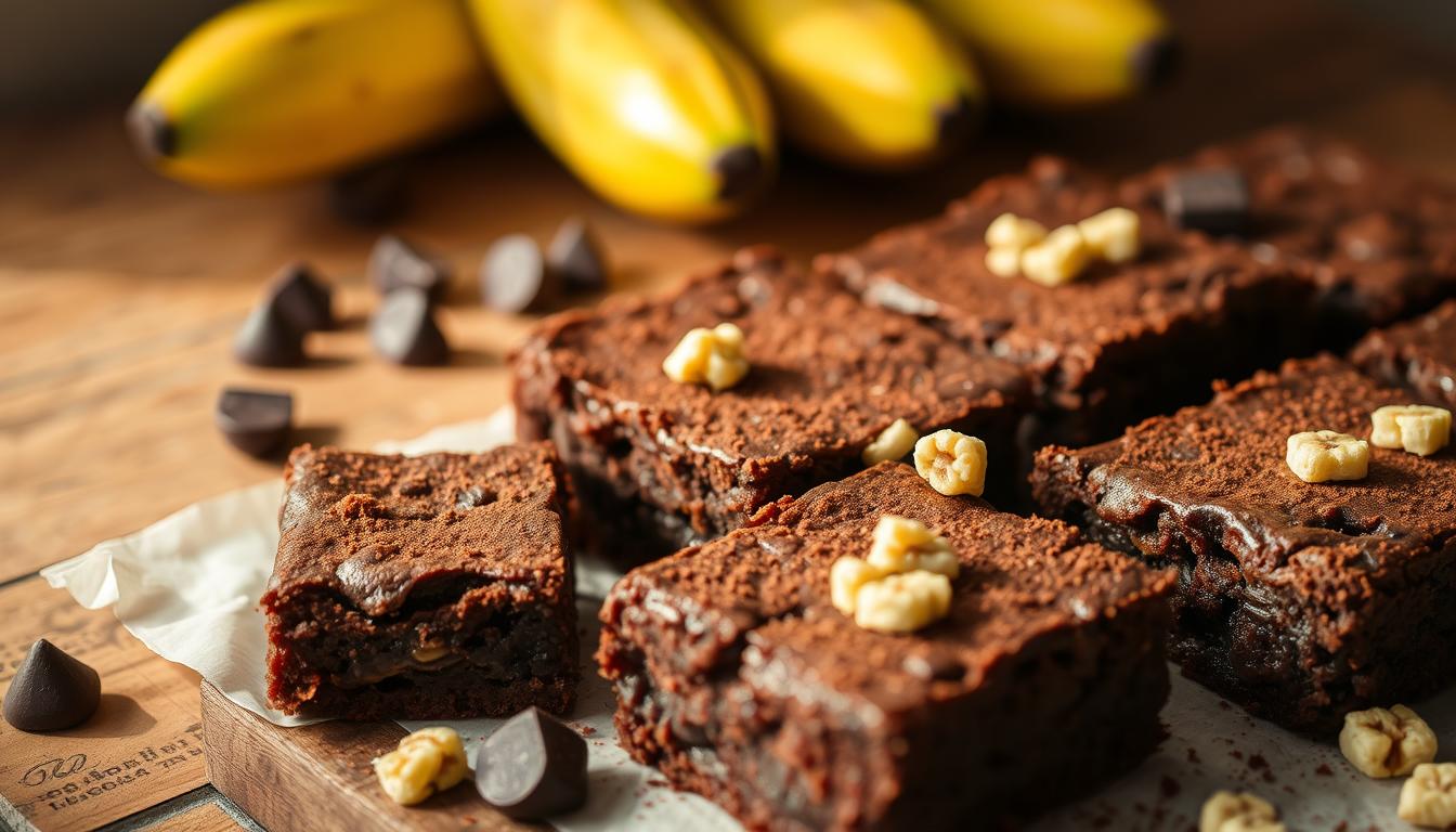 Healthy Banana Brownies